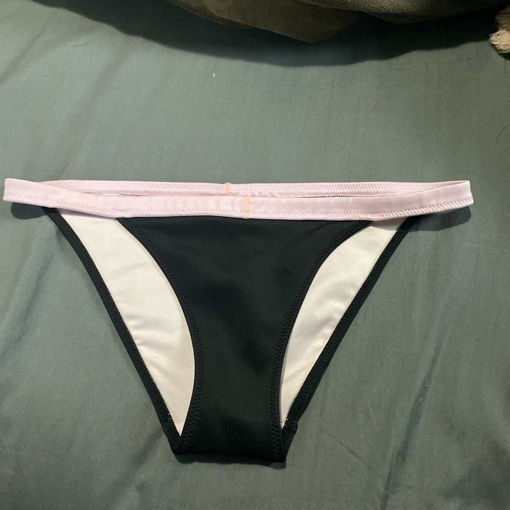 Black and White Bikini Bottom